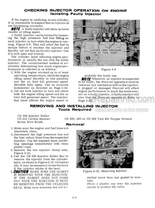 Photo 8 - Case 680CK Service Manual Loader 9-73072