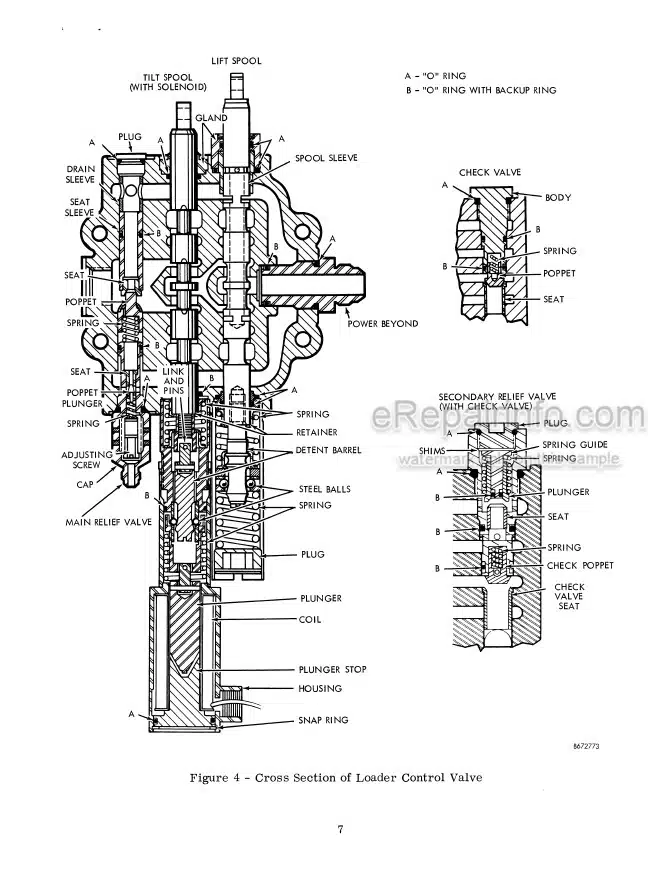 Photo 6 - Case 680CK Service Manual Loader 9-73072