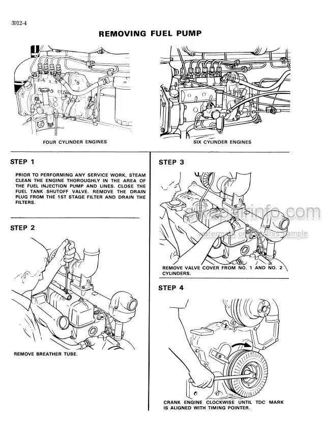 Photo 3 - Case 680H Service Manual Loader Backhoe 9-69301