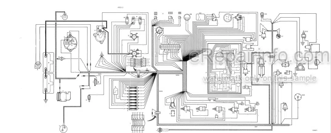 Photo 6 - Case 680H Service Manual Loader Backhoe 9-69301