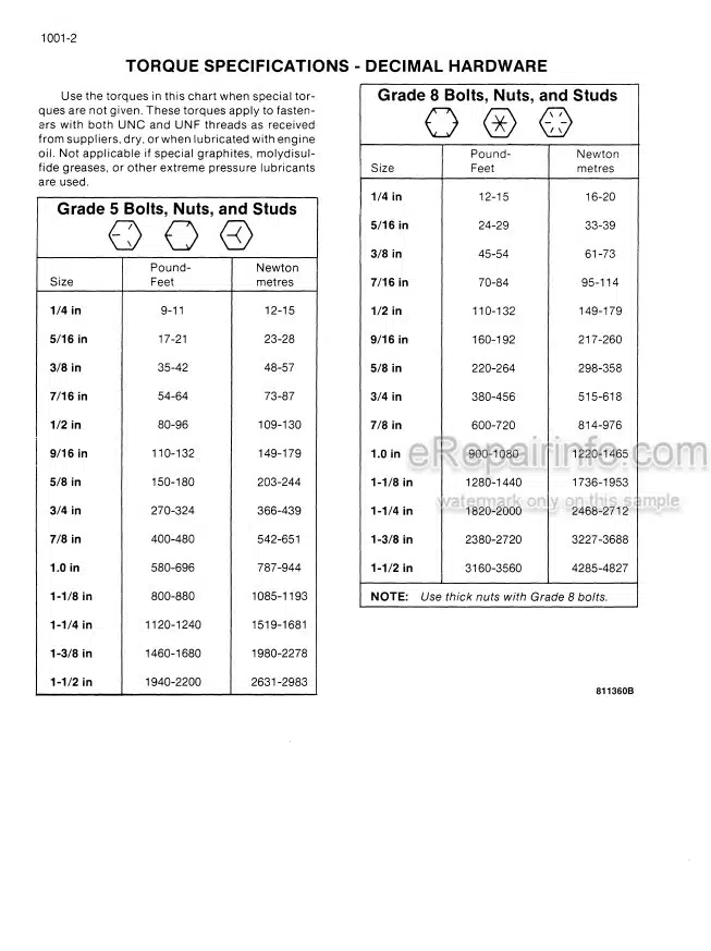 Photo 4 - Case 680L Service Manual Loader Backhoe 8-68772