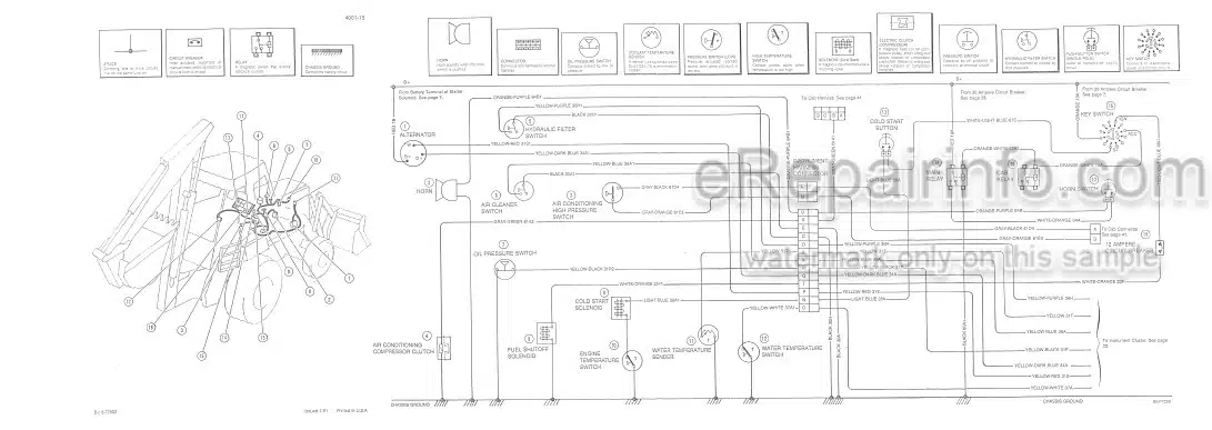 Photo 6 - Case 680L Service Manual Loader Backhoe 8-68772