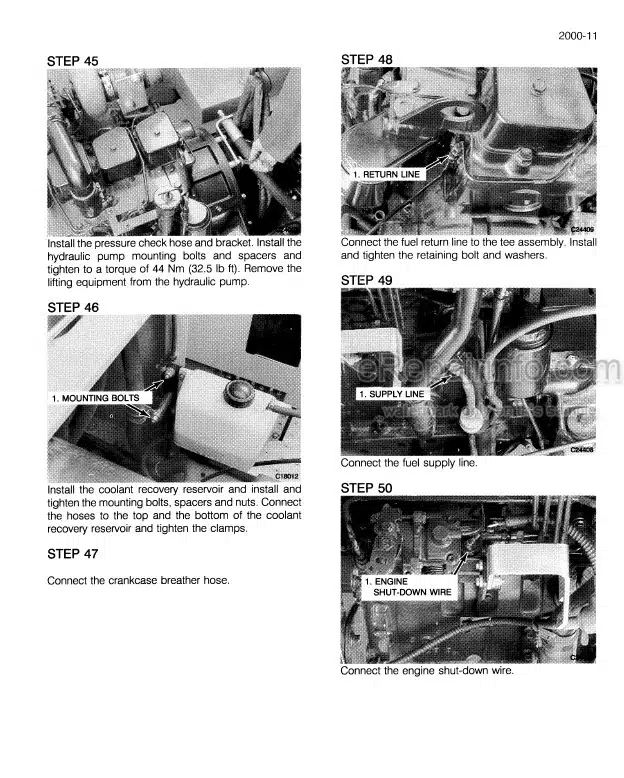 Photo 2 - Case 688 Service Manual Crawler Excavator