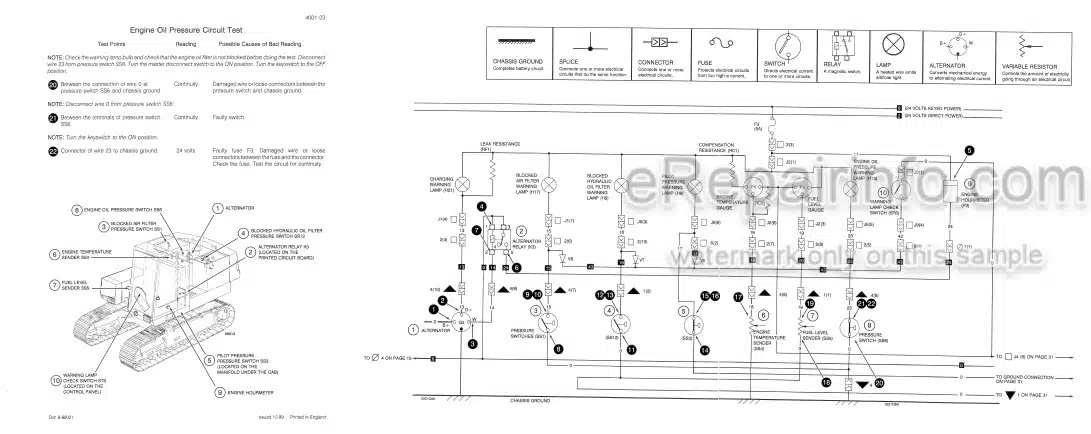 Photo 6 - Case 688 Service Manual Crawler Excavator