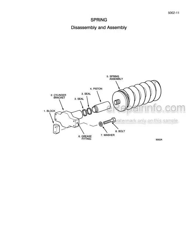 Photo 5 - Case 688 Service Manual Crawler Excavator