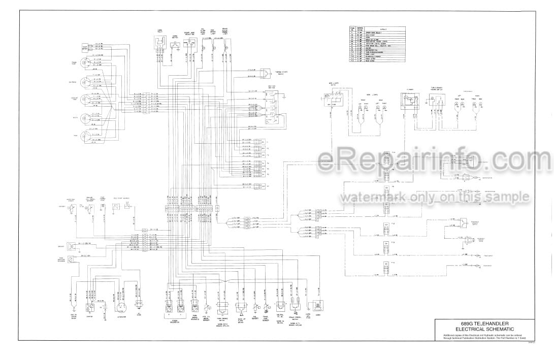 Photo 6 - Case 689G Service Manual Telescopic Handler 7-88730