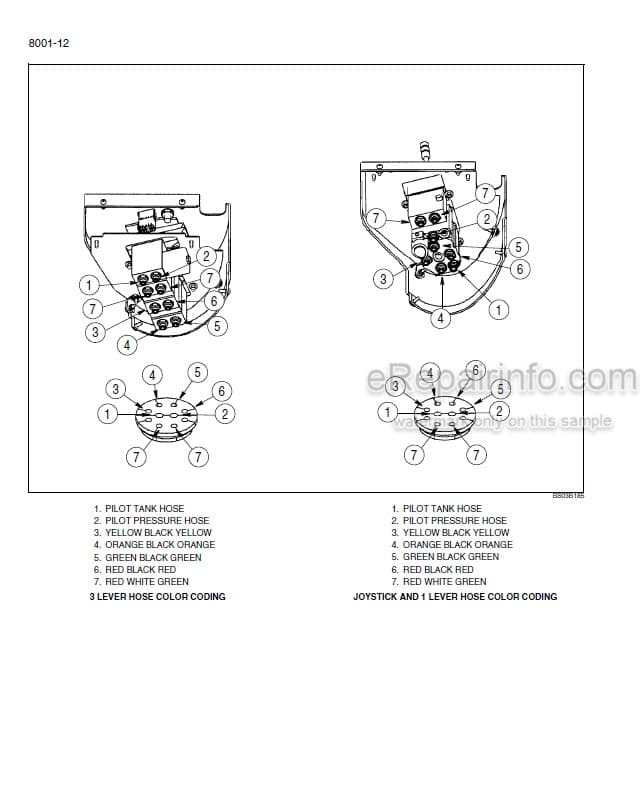 Photo 6 - Case 721D Service Manual Loader 6-47283
