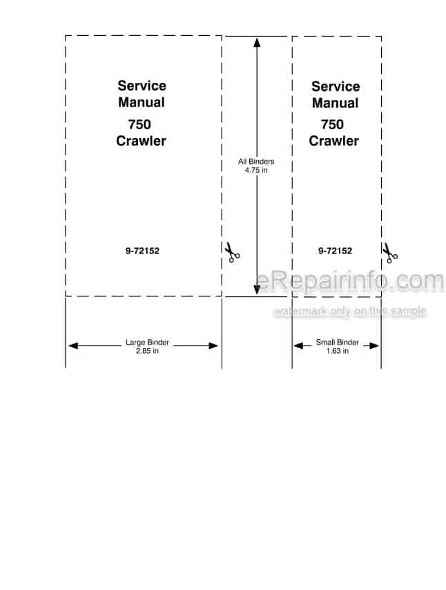 Photo 6 - Case 750 Service Manual Crawler 9-72152