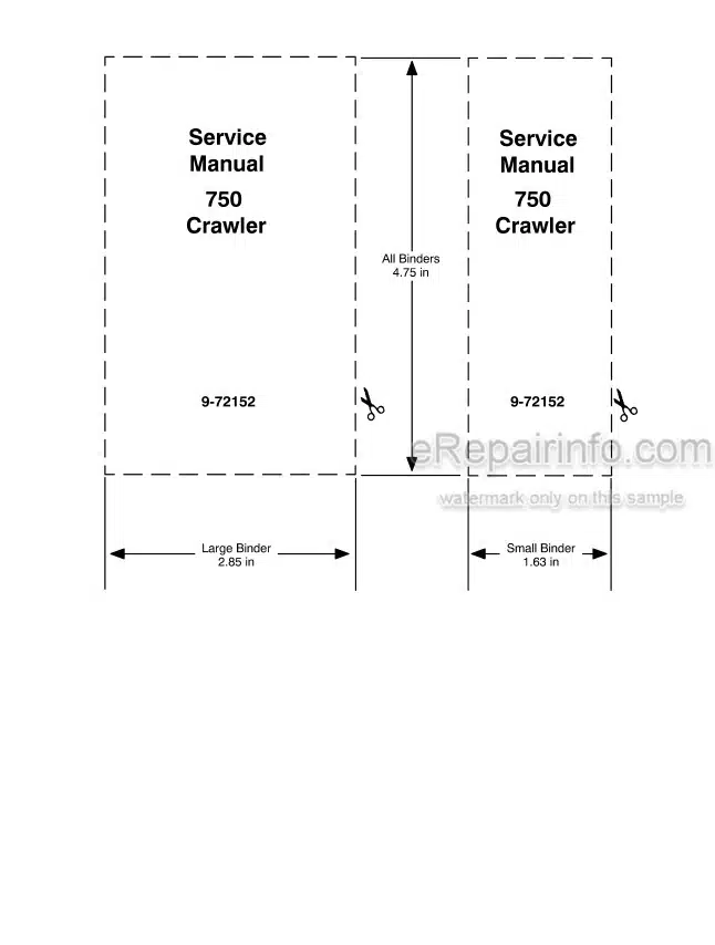 Photo 6 - Case 750 Service Manual Crawler 9-72152