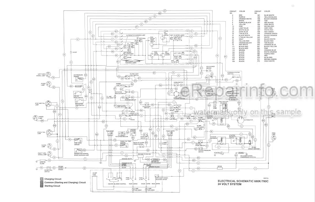 Photo 5 - Case 780C Service Manual Loader Backhoe 8-44651