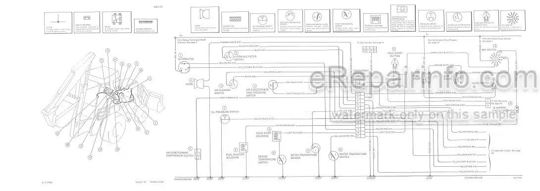 Photo 3 - Case 780D Service Manual Loader Backhoe 8-68782