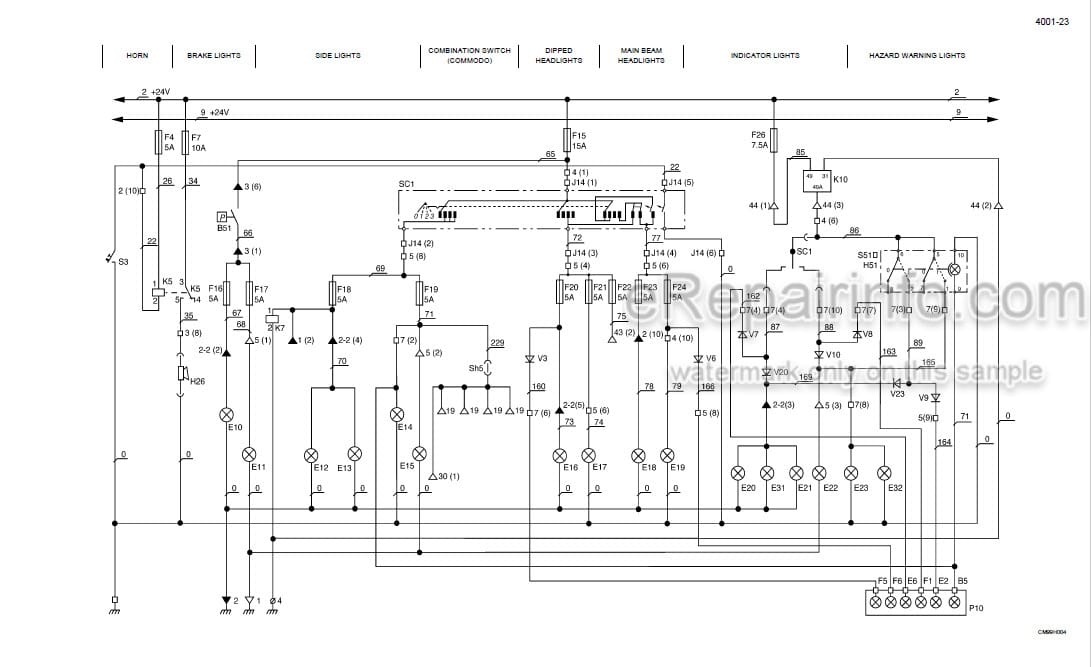Photo 6 - Case 788 988 Plus Service Manual Crawler And Wheeled Excavator 7-79416