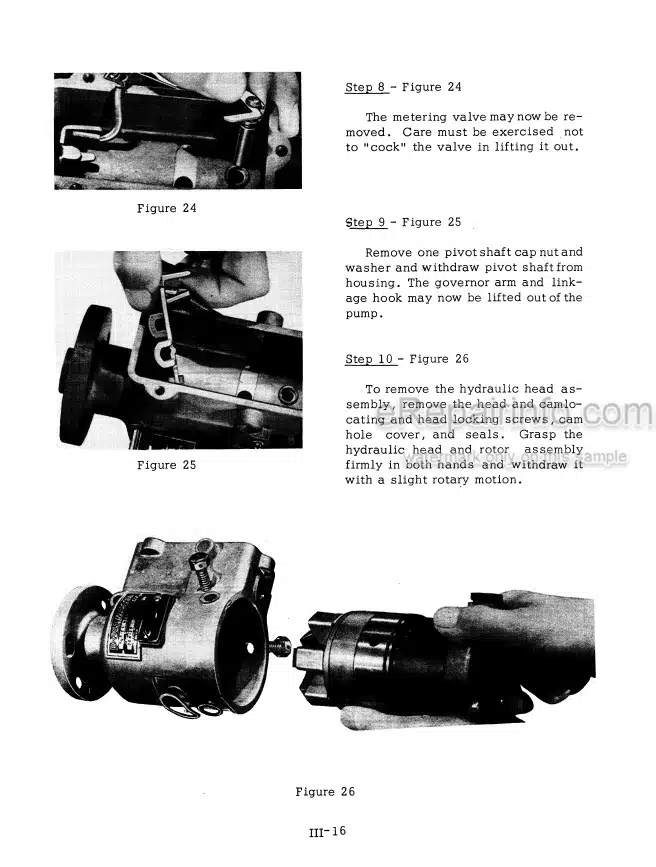 Photo 11 - Case 800 1000 Service Manual Crawler 9-72062