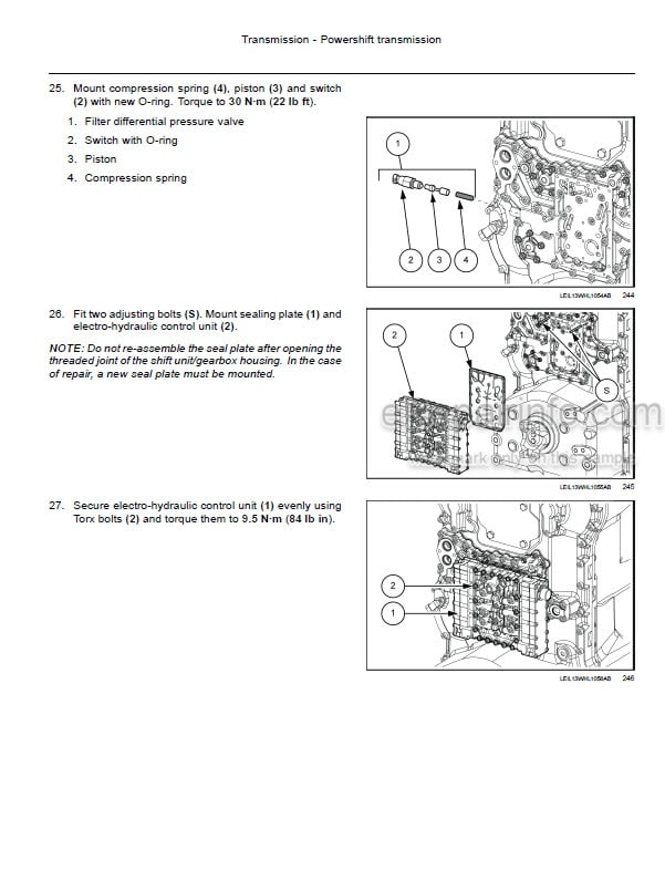 Photo 9 - Case 821F 921F Tier 4B Final Service Manual Wheel Loader