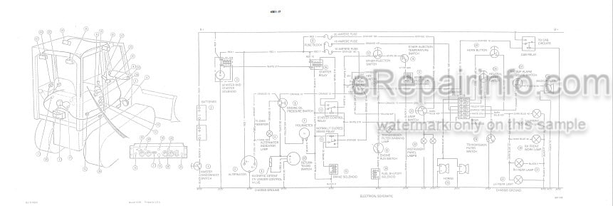 Photo 6 - Case 850E 855E Service Manual Crawler 8-17012