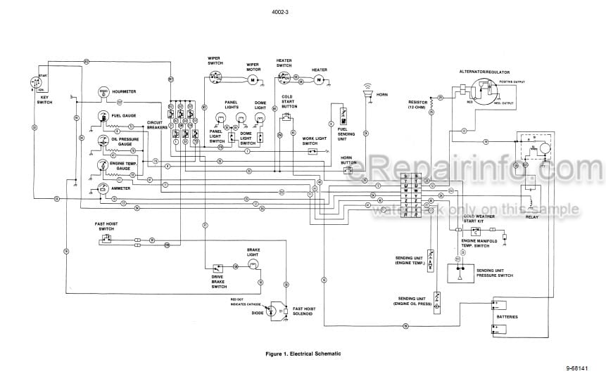 Photo 5 - Case 880B Service Manual Excavator 9-68144