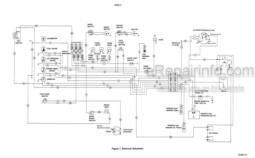 Photo 5 - Case 880B Service Manual Excavator 9-68144