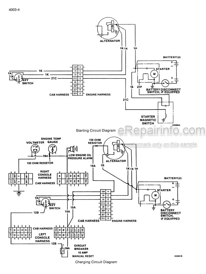 Photo 3 - Case 880D Service Manual Excavator 8-42240
