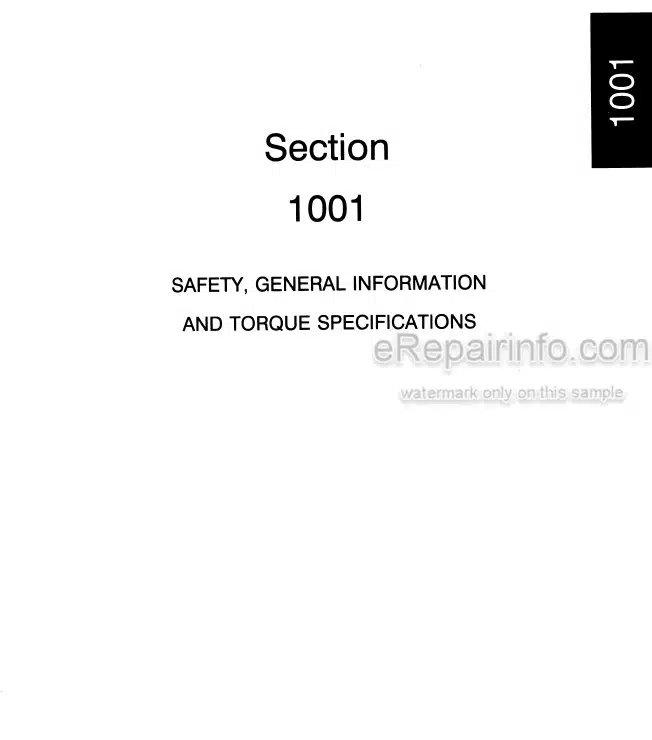 Photo 5 - Case 888 Service Manual Excavator