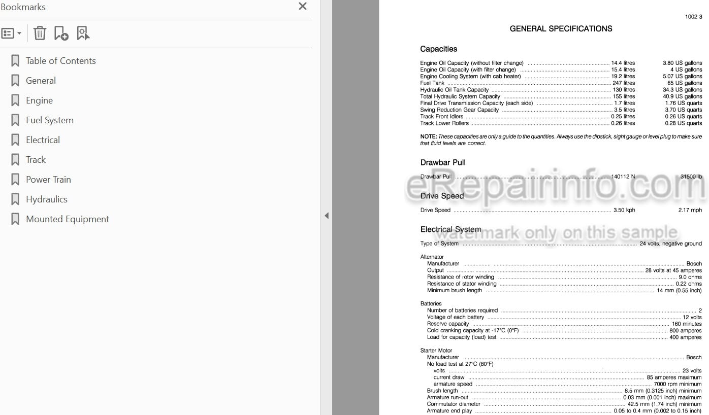 Photo 4 - Case 888 Service Manual Excavator
