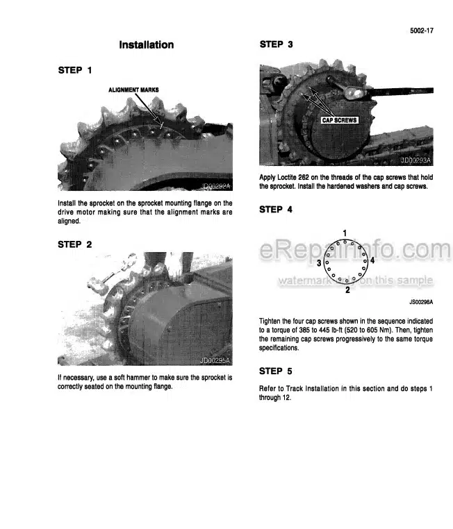 Photo 7 - Case 586H 588H Tier 4B Final Service Manual Rough Terrain Forklift 47821916