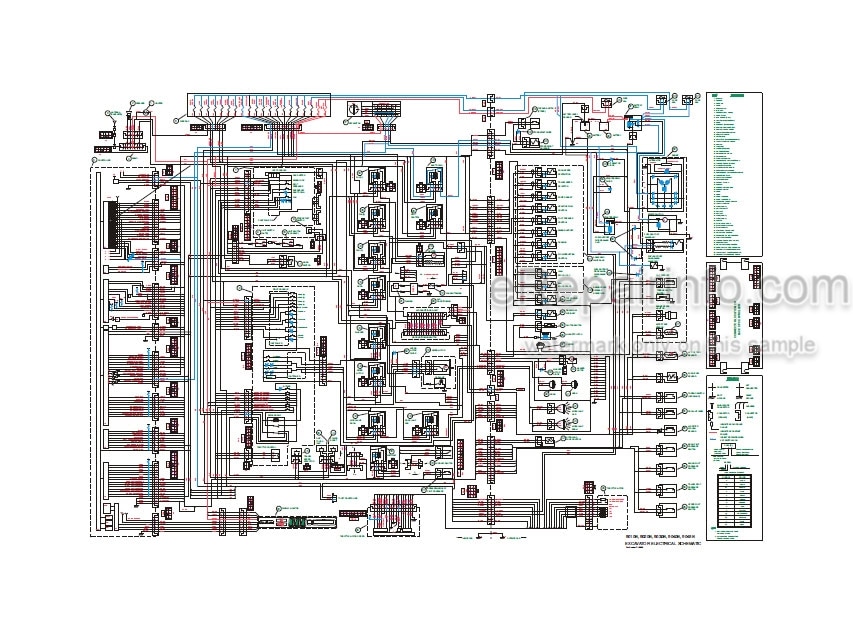 Photo 6 - Case 9040B Troubleshooting And Schematic Manual Excavator 7-63132