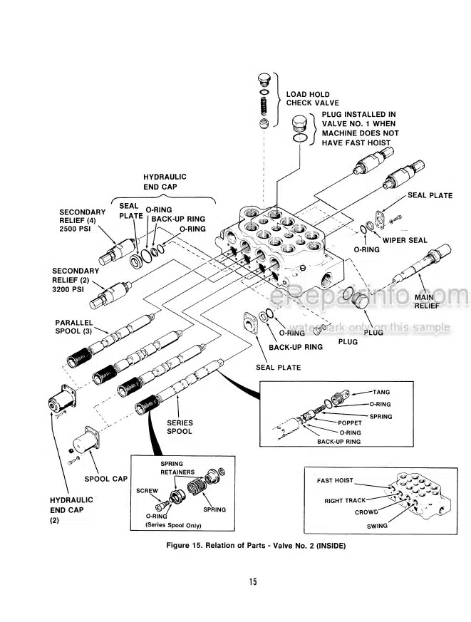 Photo 5 - Case 980B Service Manual Excavator 9-66739