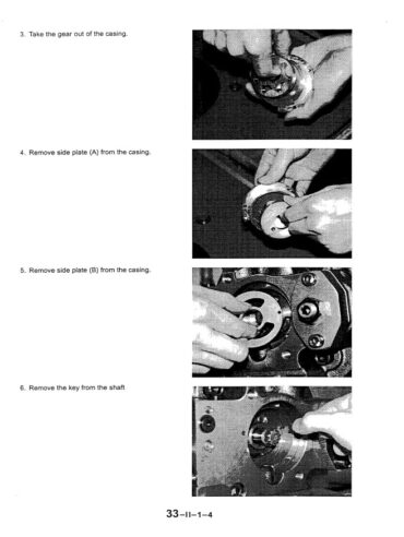 Photo 5 - Case CX47 Shop Manual Hydraulic Excavator S5PJ0002E