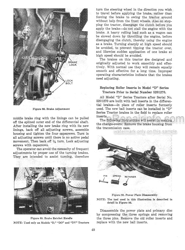 Photo 8 - Case 380 Service Manual Loader Landscaper 9-67012