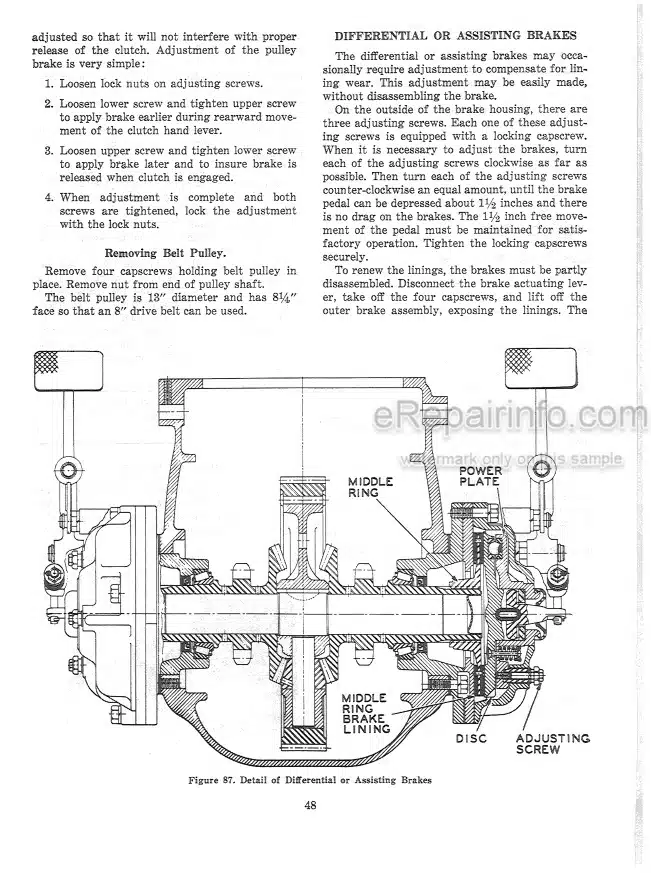 Photo 6 - Case D Series Service Manual Tractor And Engine 5632