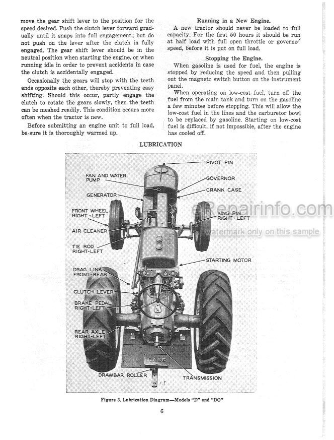 Photo 5 - Case D Series Service Manual Tractor And Engine 5632