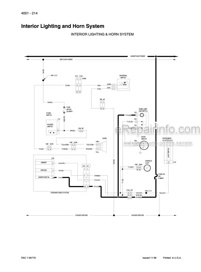 Photo 6 - Case MX180 MX200 MX220 MX240 MX270 Magnum Service Manual Tractor 7-85709R0