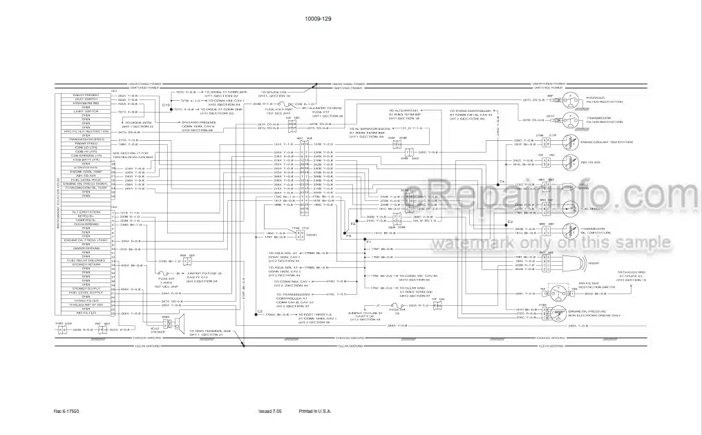 Photo 6 - Case MX210 MX230 MX255 MX285 Magnum Service Manual Tractor 6-12723