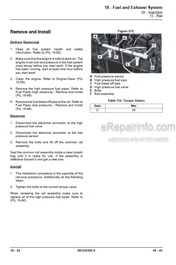 Photo 3 - JCB 10TFT 9TFT 9TST Service Manual Dumper 9813-5350