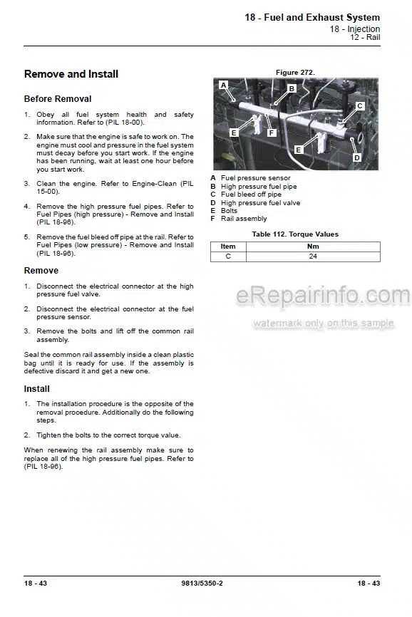 Photo 3 - JCB 10TFT 9TFT 9TST Service Manual Dumper 9813-5350