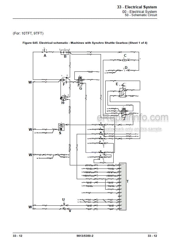 Photo 6 - JCB 10TFT 9TFT 9TST Service Manual Dumper 9813-5350