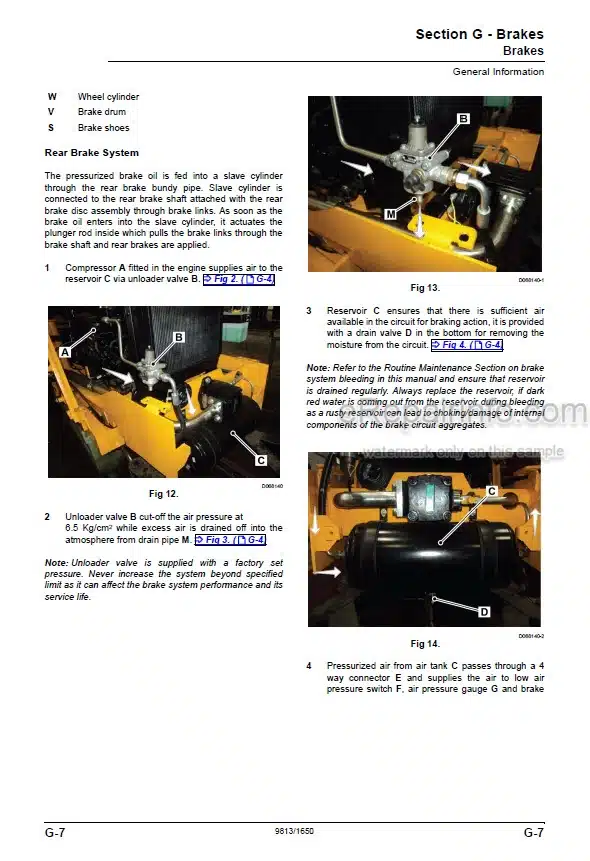 Photo 2 - JCB 1253 1202 1553 1554 Liftall Service Manual Pick And Carry Crane 9813-1650