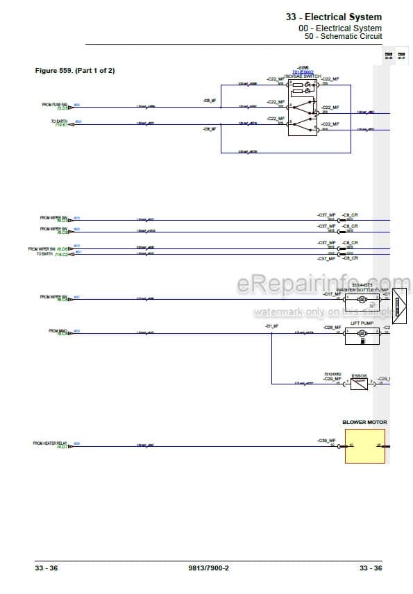 Photo 3 - JCB 15C-1 16C-1 18Z-1 19C-1 19C-1PC Service Manual Compact Excavator 9813-7900