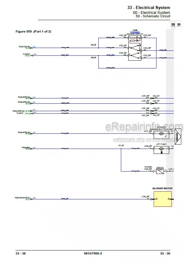 Photo 3 - JCB 15C-1 16C-1 18Z-1 19C-1 19C-1PC Service Manual Compact Excavator 9813-7900