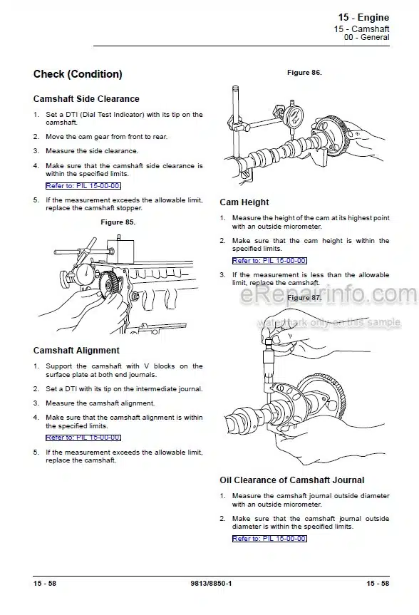 Photo 7 - JCB 1T-1 High Tip Service Manual Dumper 9813-8850
