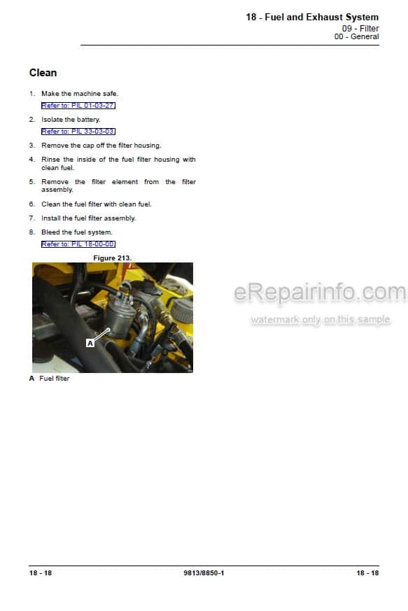 Photo 5 - JCB 1T-1 High Tip Service Manual Dumper 9813-8850