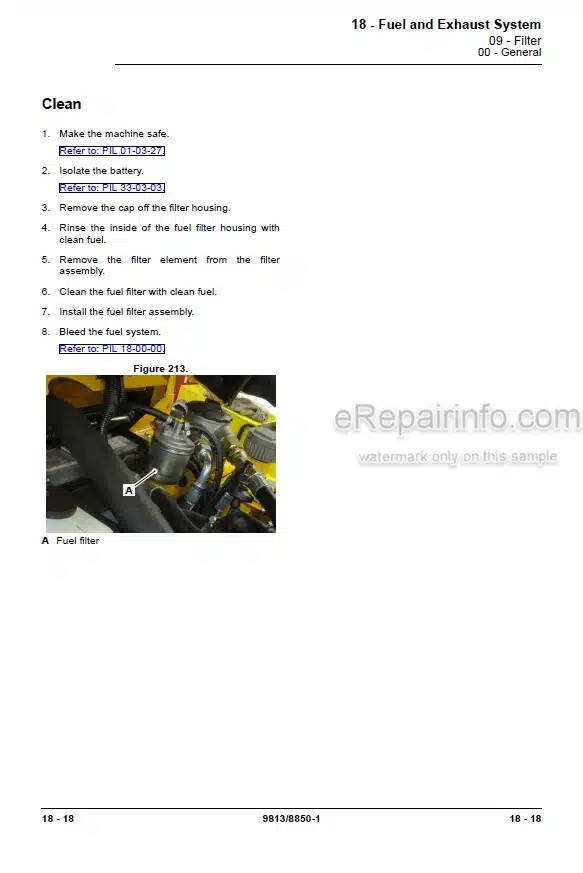 Photo 5 - JCB 1T-1 High Tip Service Manual Dumper 9813-8850