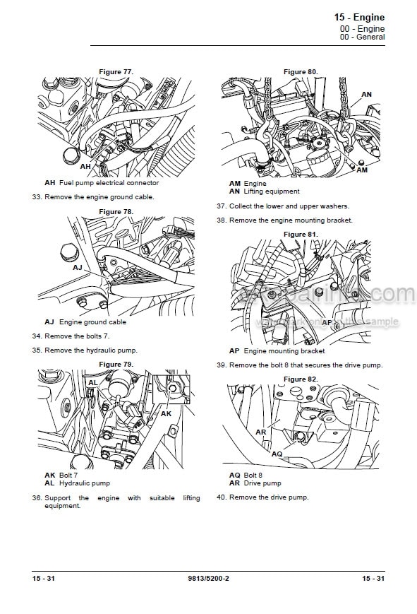 Photo 8 - JCB Micro Micro Plus Micro 8008 Micro 8010 Tier 3 Service Manual Compact Excavator 9803-9310