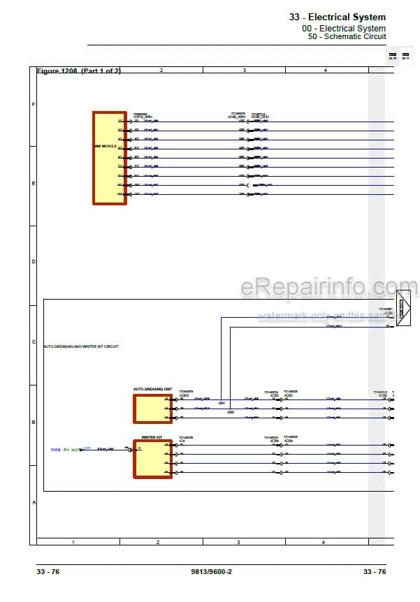 Photo 5 - JCB 210X 220X Service Manual Excavator 9813-9600