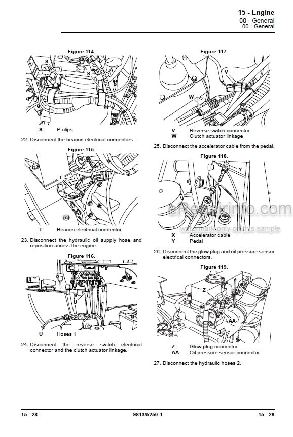 Photo 2 - JCB 2TFT 2THS 2TST 3.5TST 3TFT 3TST Service Manual Dumper 9813-5250