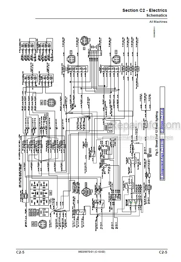 Photo 5 - JCB 3000XTRA Fastrac Service Manual Tractor 9803-9907