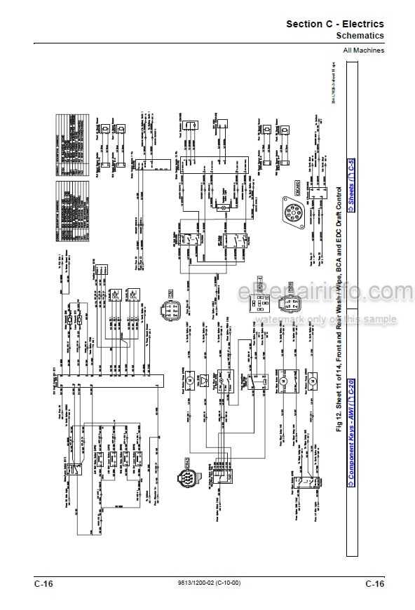 Photo 5 - JCB 3200 3230 Fastrac Tier 4 Service Manual Tractor 9813-1200