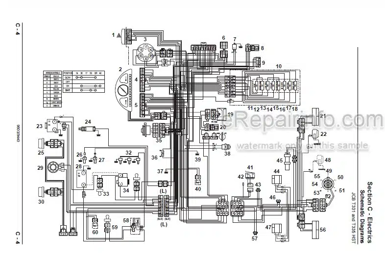 Photo 6 - JCB 331HST 335HST Service Manual Mower 9803-9440