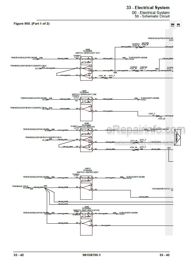 Photo 6 - JCB 380 JS370 T2 IND Service Manual Excavator 9813-8700