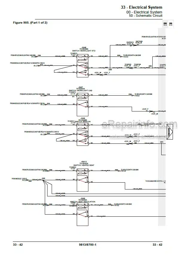 Photo 6 - JCB 380 JS370 T2 IND Service Manual Excavator 9813-8700